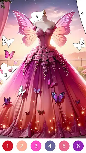 プリンセスドレスぬりえゲーム — 12