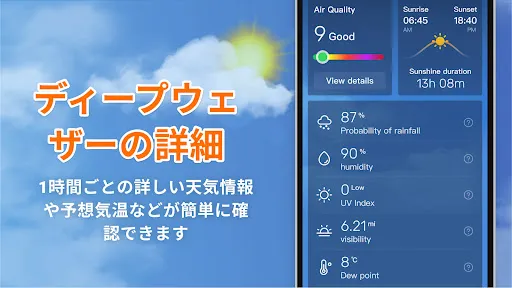 毎日の予報: 天気とレーダー — 5
