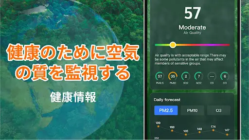 毎日の予報: 天気とレーダー — 7