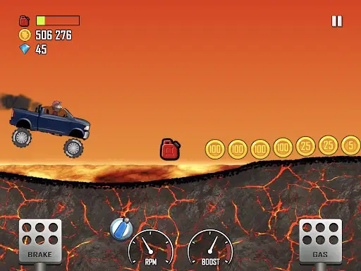 ヒルクライムレース(Hill Climb Racing) — 17