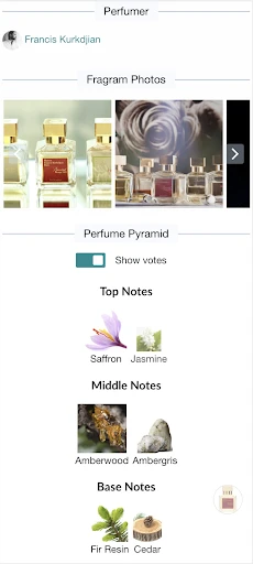 Fragrantica Perfumes — 1