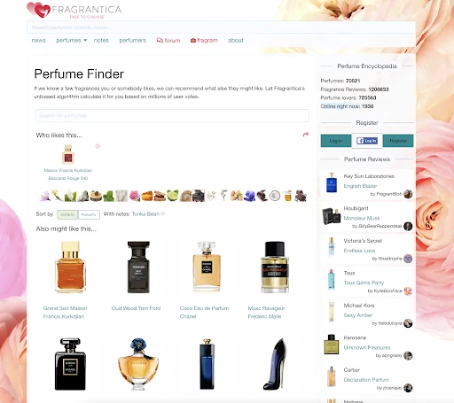 Fragrantica Perfumes — 7