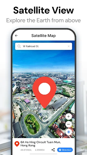 Satellite Map - Live Earth Map — 2