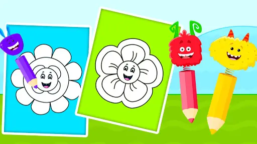 子供用塗り絵 - お絵かき、ぬり絵、子供用 塗り絵ゲーム — 16