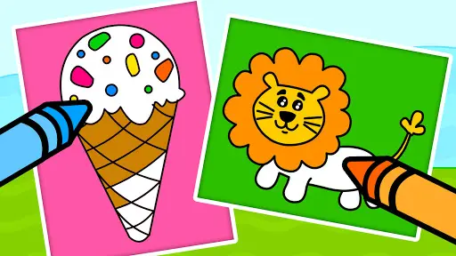 子供用塗り絵 - お絵かき、ぬり絵、子供用 塗り絵ゲーム — 2