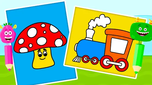 子供用塗り絵 - お絵かき、ぬり絵、子供用 塗り絵ゲーム — 3
