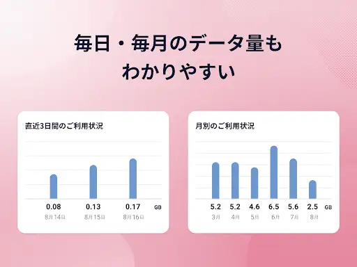 My docomo - 料金・通信量の確認 — 13