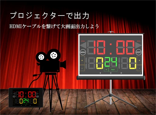 得点板 バスケットボール - バスケタイマー — 7