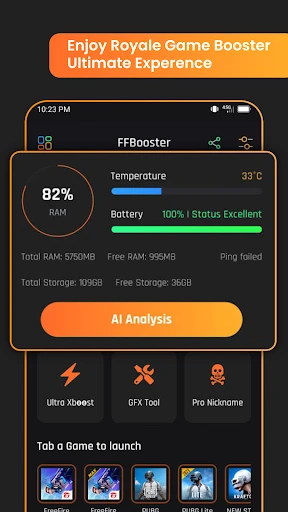 Game booster GFX Fire Fix — 1