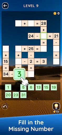 Zen Math Crossword — 1