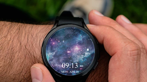 Galaxy 3D Watch Face — 1