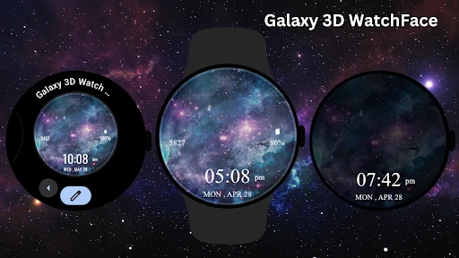 Galaxy 3D Watch Face — 11