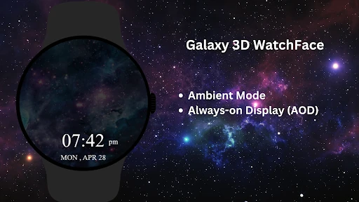 Galaxy 3D Watch Face — 16