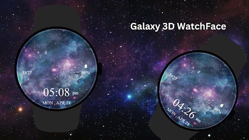 Galaxy 3D Watch Face — 18