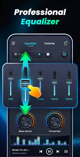 Volume Bass Booster, Equalizer — 2