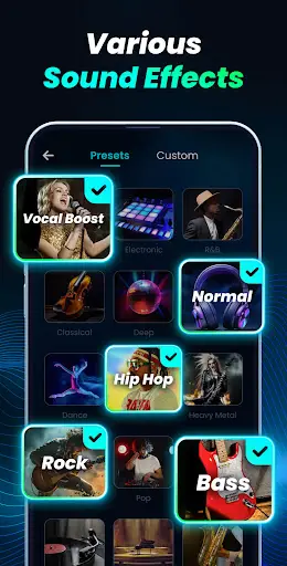 Volume Bass Booster, Equalizer — 3