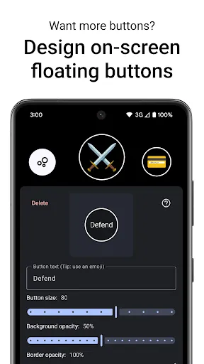 Key Mapper & Floating Buttons — 3