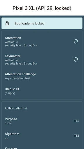 Key Attestation Demo — 1