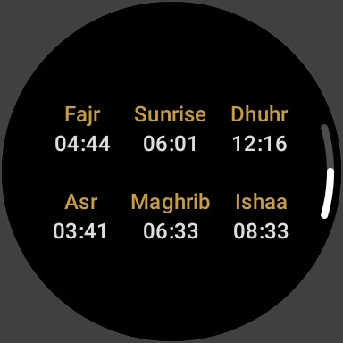 Salaat First: Prayer Times — 16