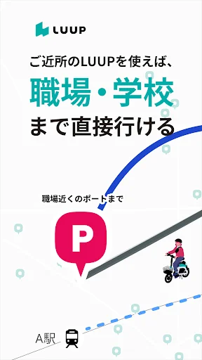 LUUP/ループ:シェアサイクル &電動キックボードシェア — 1