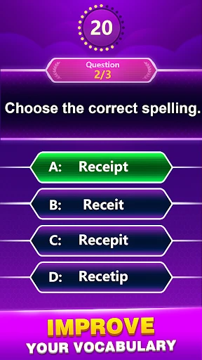 Spelling Quiz - Word Trivia — 12