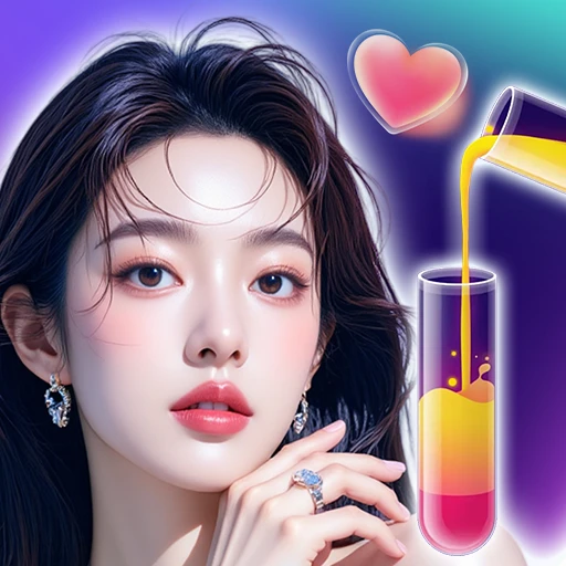 Water Sort:Romance Girl